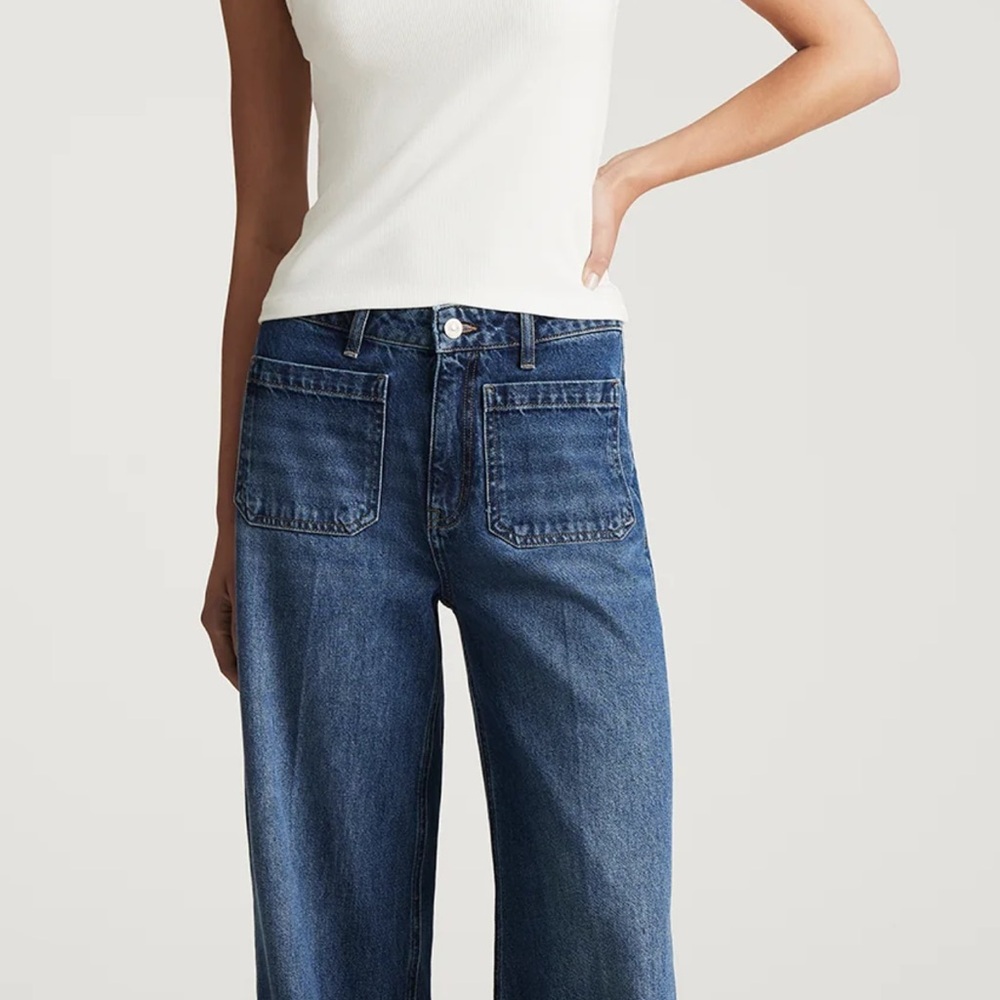 Mavi Dark Blue Flare Jeans